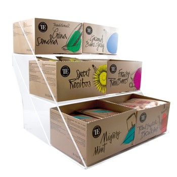 Kínáló Everyday és Organic Tea 16 darabos dobozokhoz