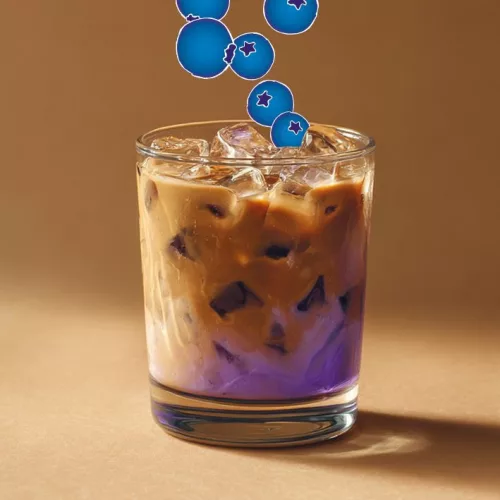 One & Only Blueberry Superfood Latte 1000g