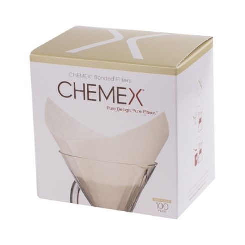 Chemex négyzet alakú papírszűrő – Fehér – 6, 8, 10 csészéhez