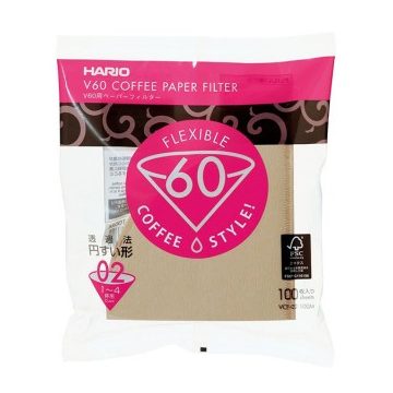 Hario Misarashi barna filter papír - V60-02 - 100 pieces