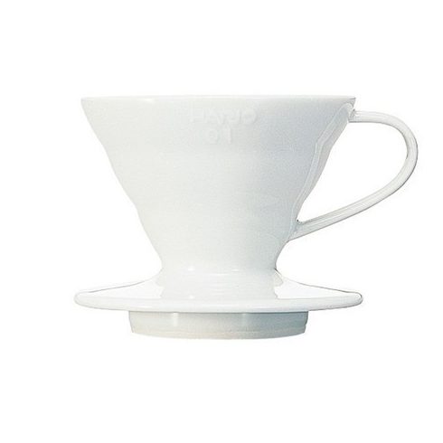 Hario V60-02 Ceramic Coffee Dripper White