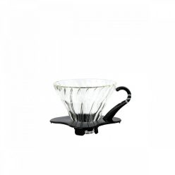 Hario V60 Üveg Dripper Fekete 01