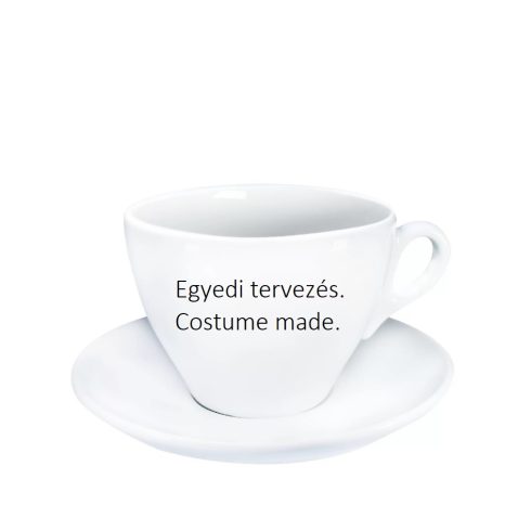 COSTUME made cup and saucer