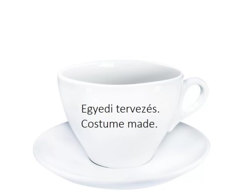 EGYEDI tervezésű csésze és csészealj